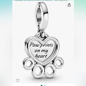 Pandora Paw Prints Charm